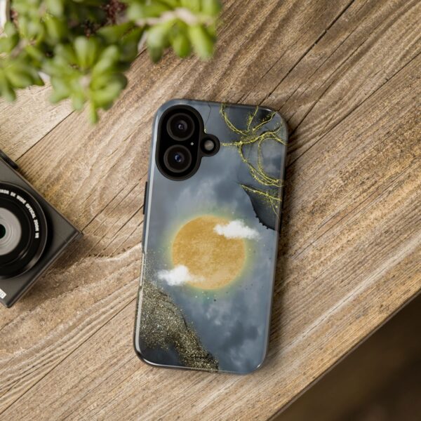 “Light in the Storm” – Sun, Gold, & Grit Tough Phone Case - Image 117