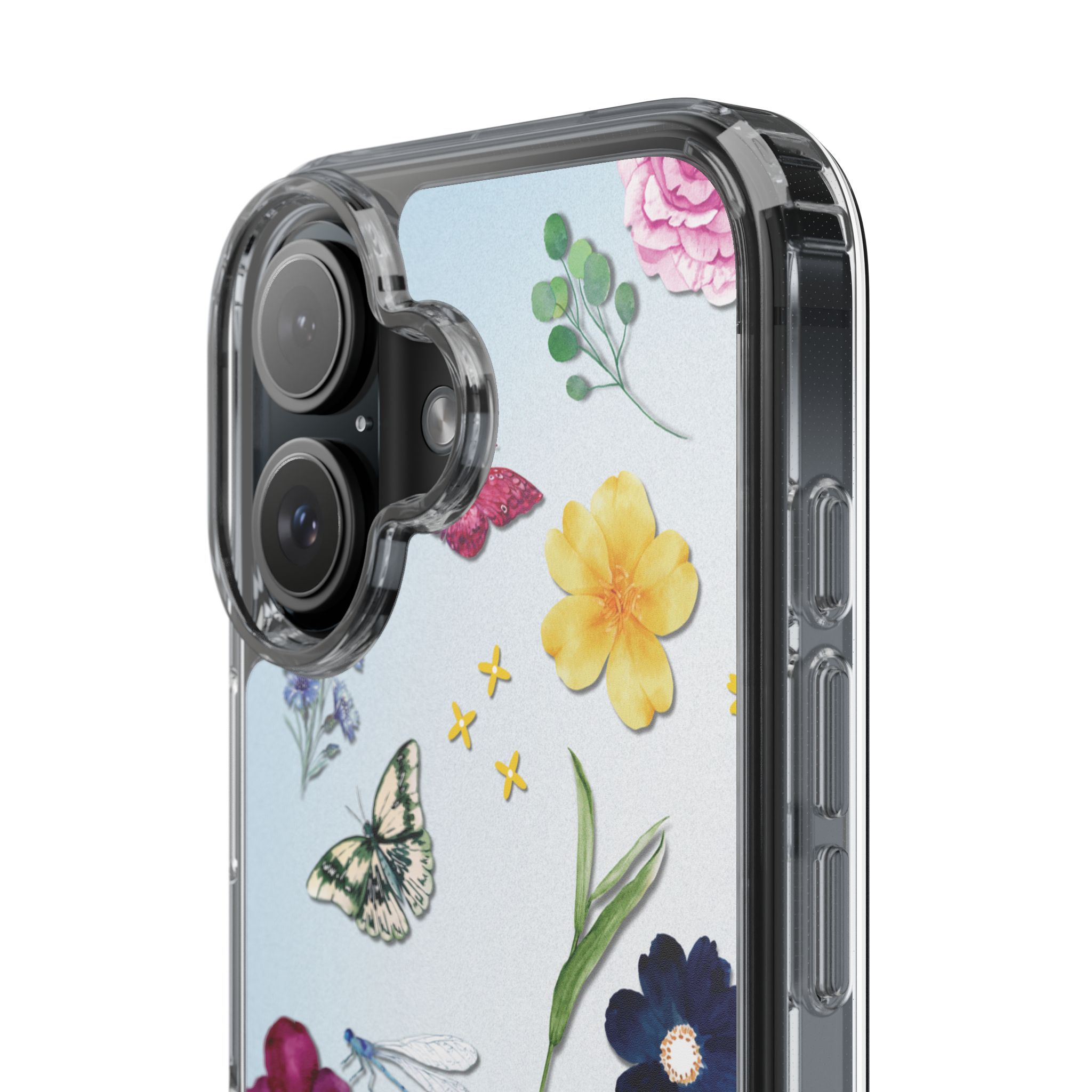Floral Clear Phone Case - Nature-Inspired Design for Spring & Summer - Image 67