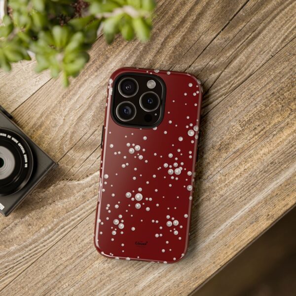 Royal Pearl Pattern Phone Case - Tough Cases for Stylish Protection - Image 122