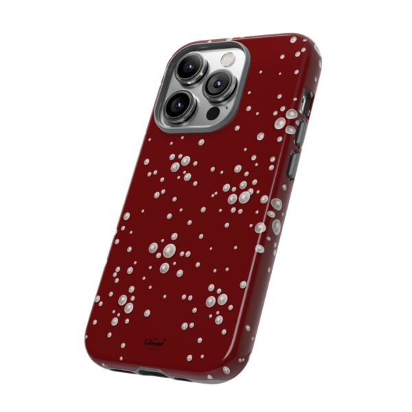Royal Pearl Pattern Phone Case - Tough Cases for Stylish Protection - Image 48