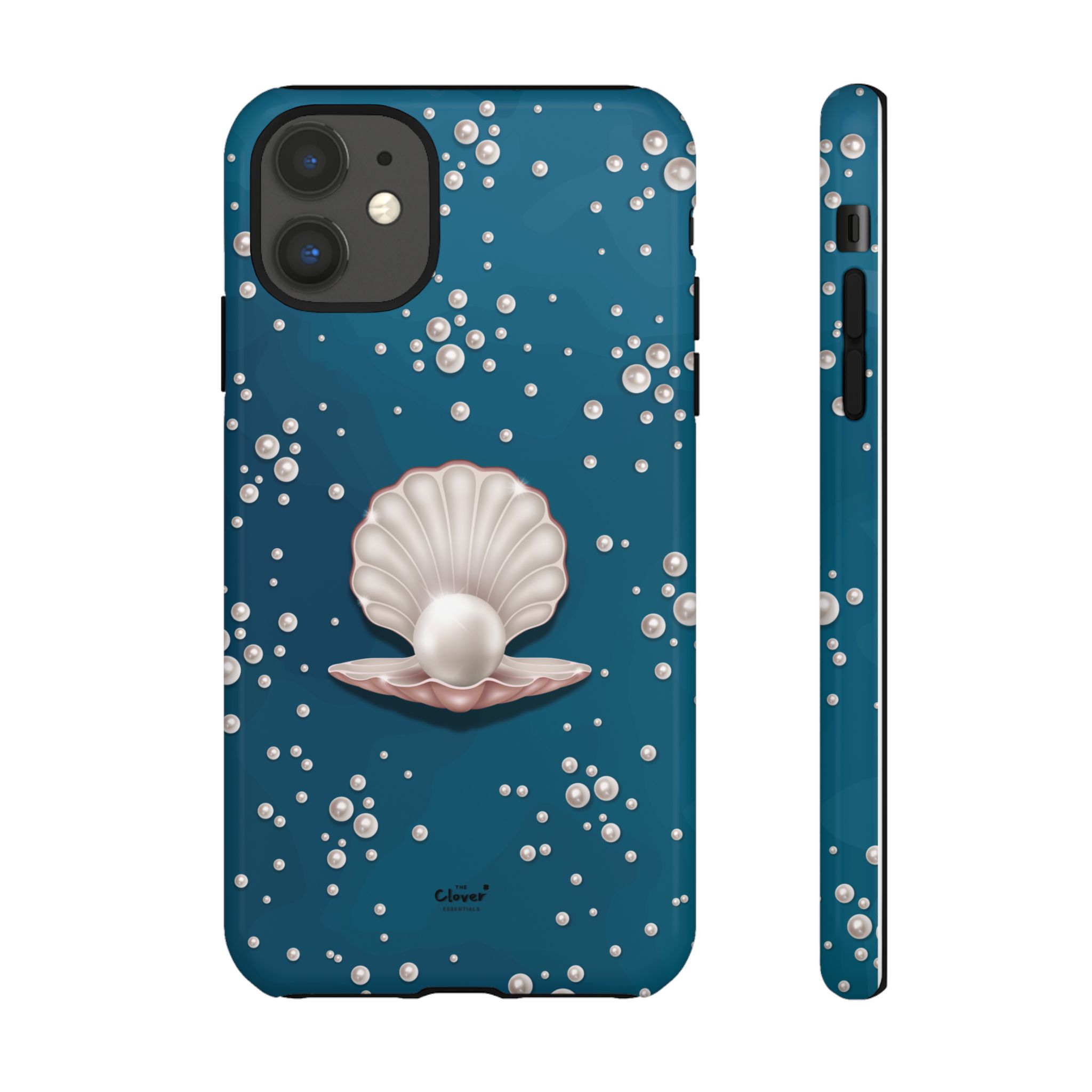Ocean Princess Pearl Phone Case - Tough Shell with Seaside Design - Image 5