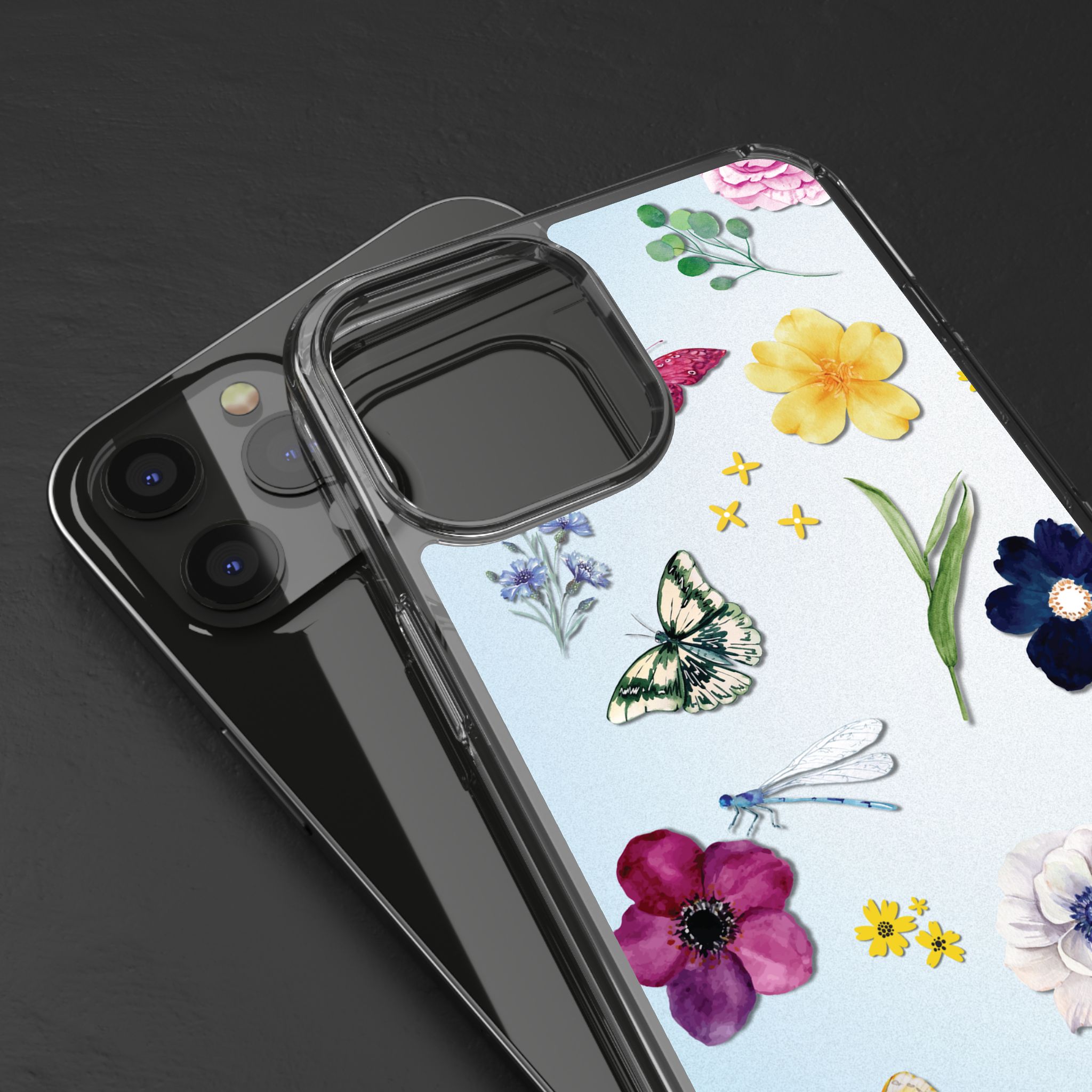 Floral Clear Phone Case - Nature-Inspired Design for Spring & Summer - Image 23