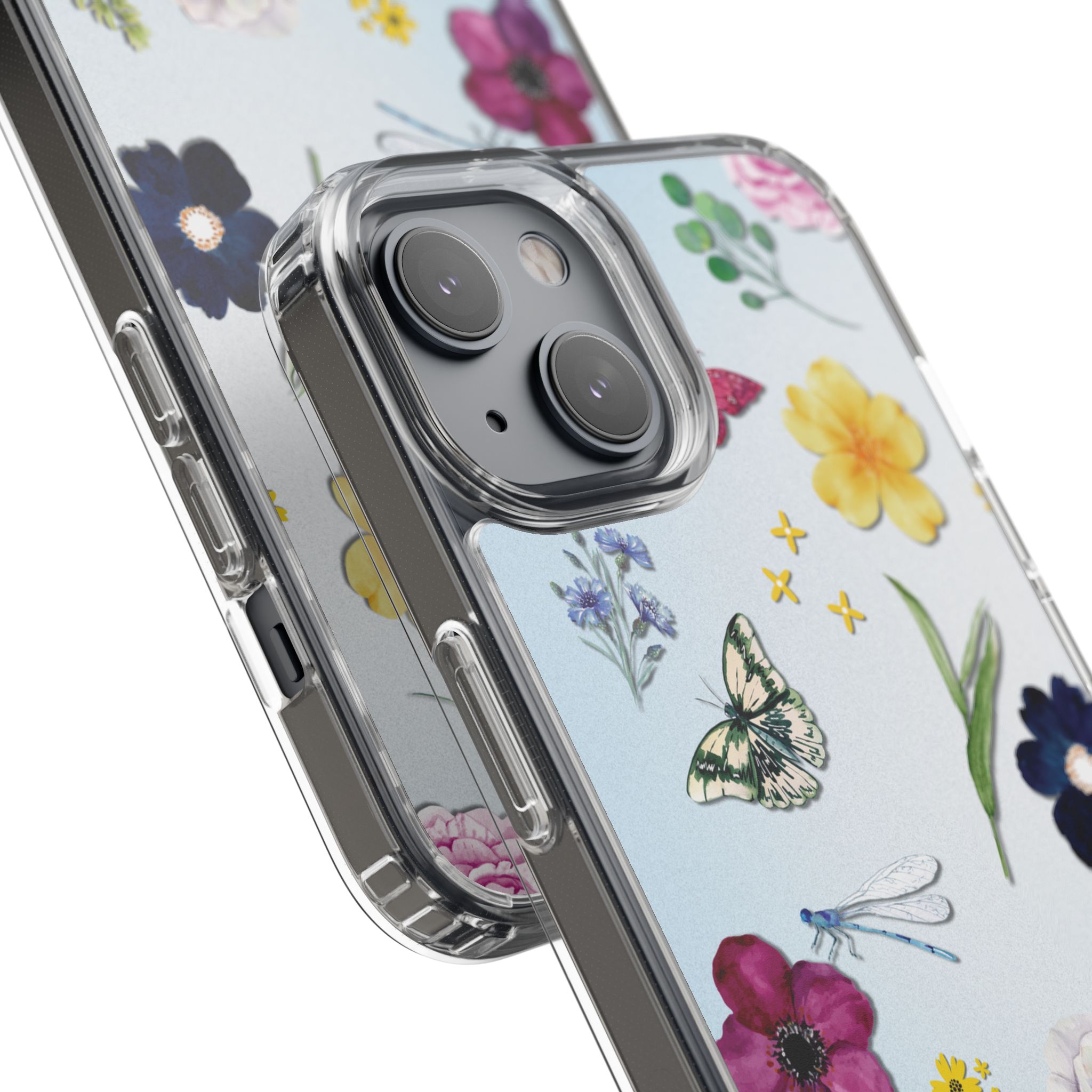 Floral Clear Phone Case - Nature-Inspired Design for Spring & Summer - Image 98