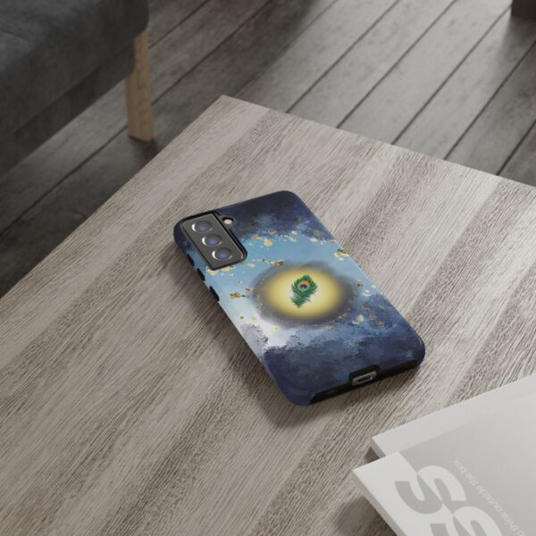 Centered in Chaos – Celestial Feather Tough Phone Case. - Image 39