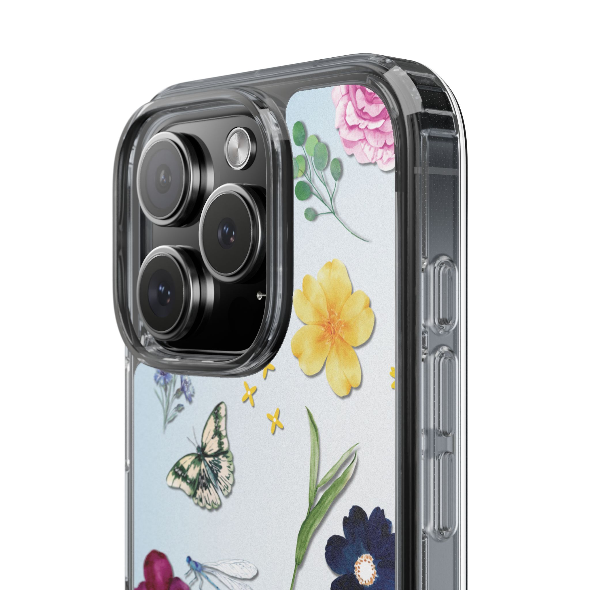 Floral Clear Phone Case - Nature-Inspired Design for Spring & Summer - Image 71