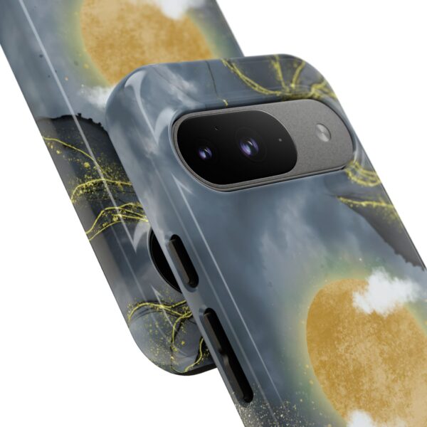 “Light in the Storm” – Sun, Gold, & Grit Tough Phone Case - Image 127