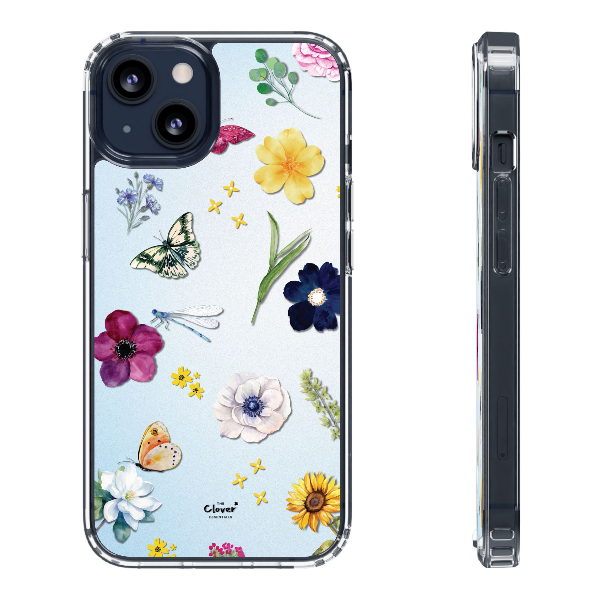 Floral Clear Phone Case - Nature-Inspired Design for Spring & Summer - Image 40