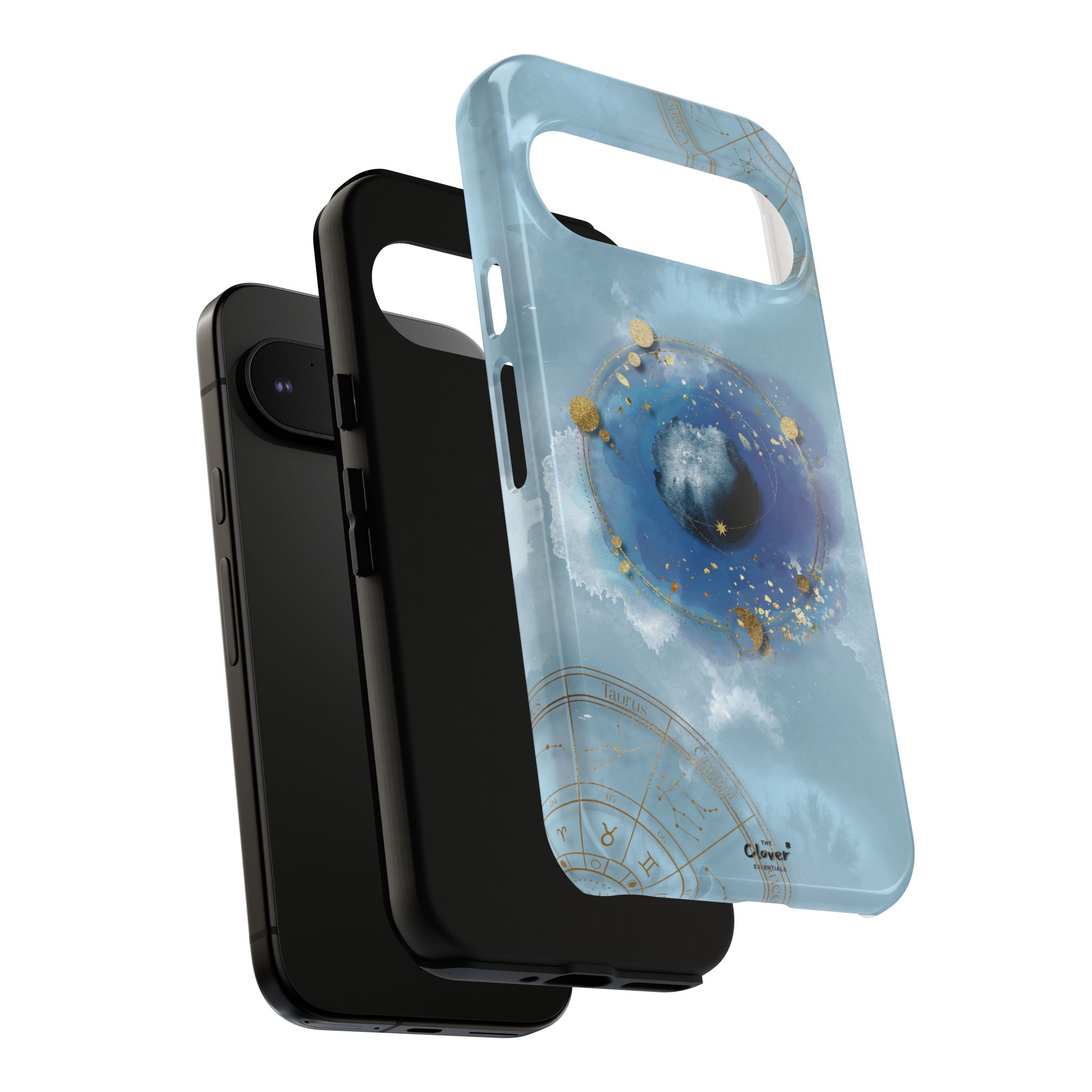 "Celestial Chaos: The Storm Within" Tough Phone Case - Image 131
