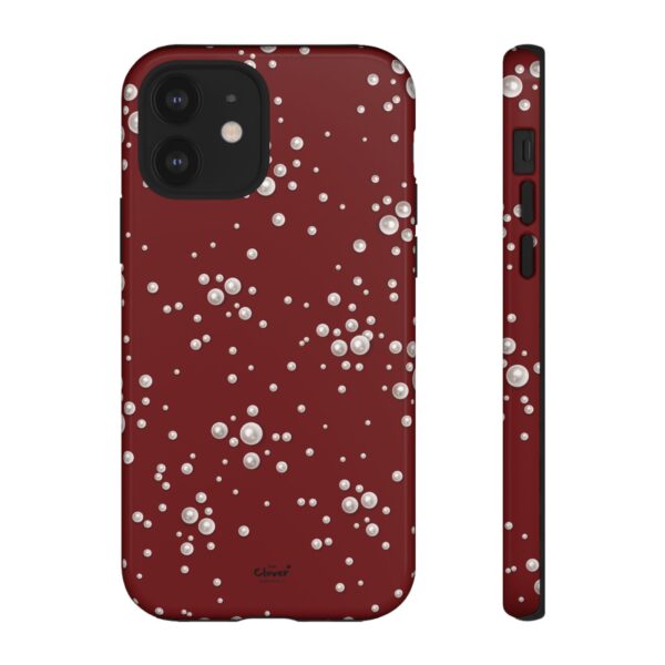 Royal Pearl Pattern Phone Case - Tough Cases for Stylish Protection - Image 12