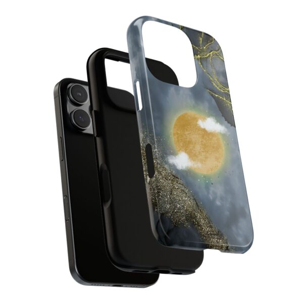 “Light in the Storm” – Sun, Gold, & Grit Tough Phone Case - Image 124