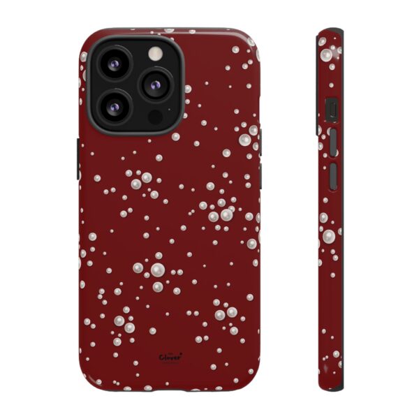 Royal Pearl Pattern Phone Case - Tough Cases for Stylish Protection - Image 19