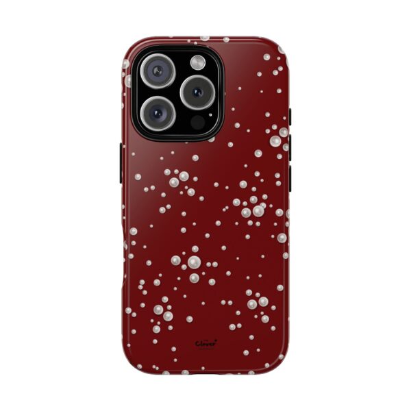 Royal Pearl Pattern Phone Case - Tough Cases for Stylish Protection - Image 119