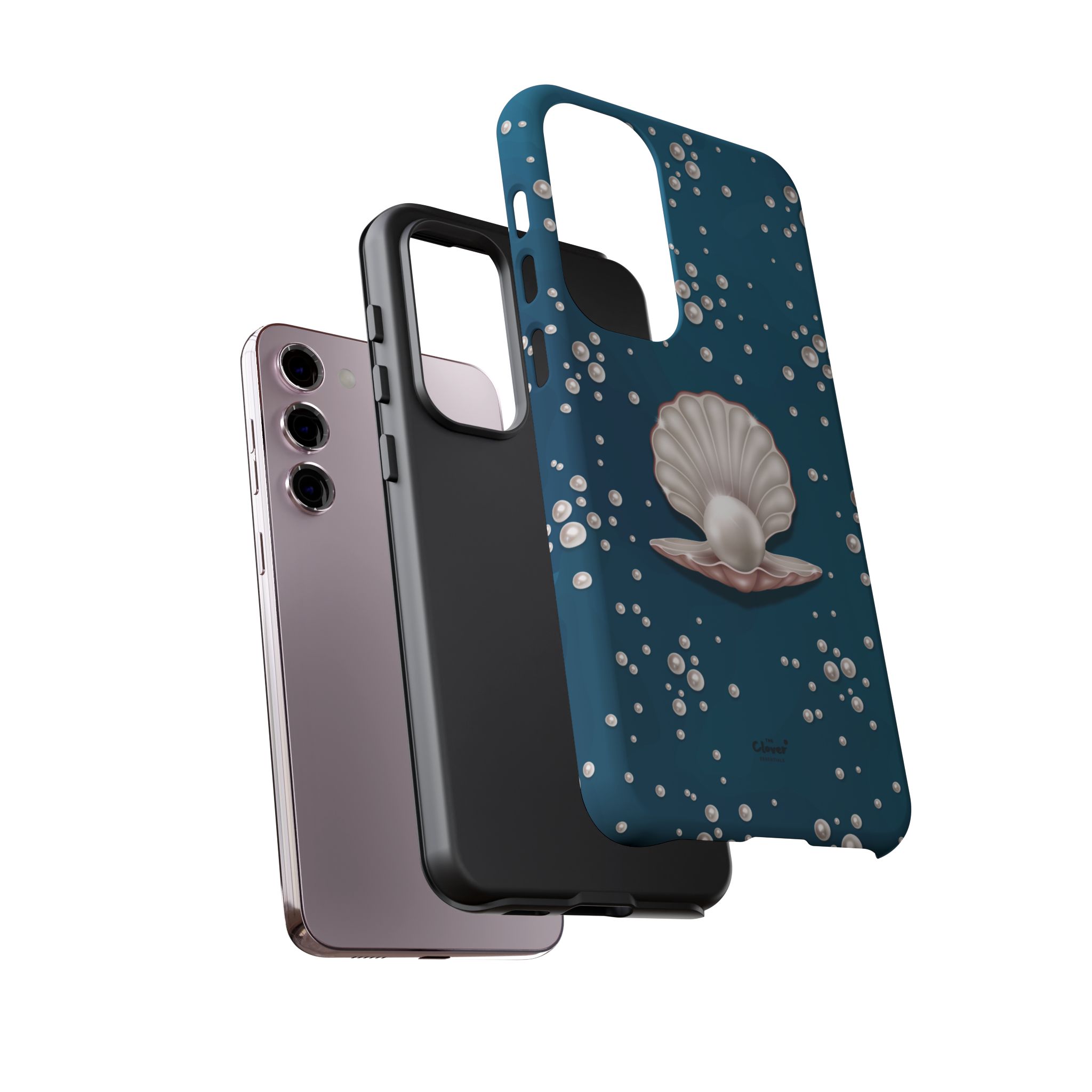 Ocean Princess Pearl Phone Case - Tough Shell with Seaside Design - Image 69