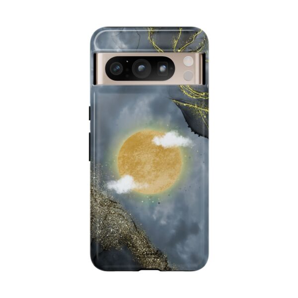 “Light in the Storm” – Sun, Gold, & Grit Tough Phone Case - Image 106