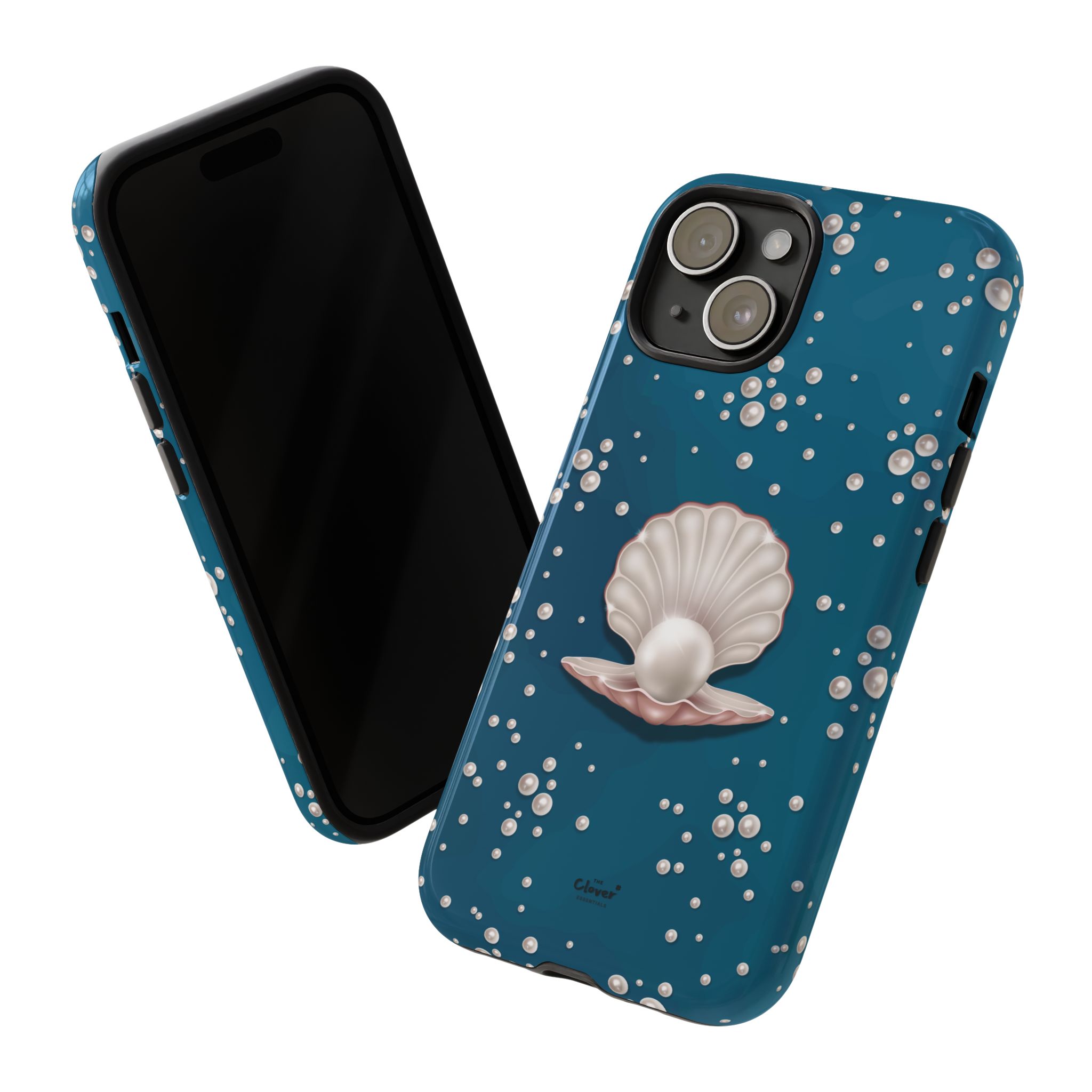 Ocean Princess Pearl Phone Case - Tough Shell with Seaside Design - Image 84