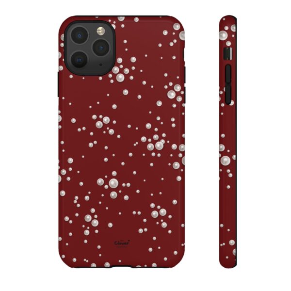 Royal Pearl Pattern Phone Case - Tough Cases for Stylish Protection - Image 7