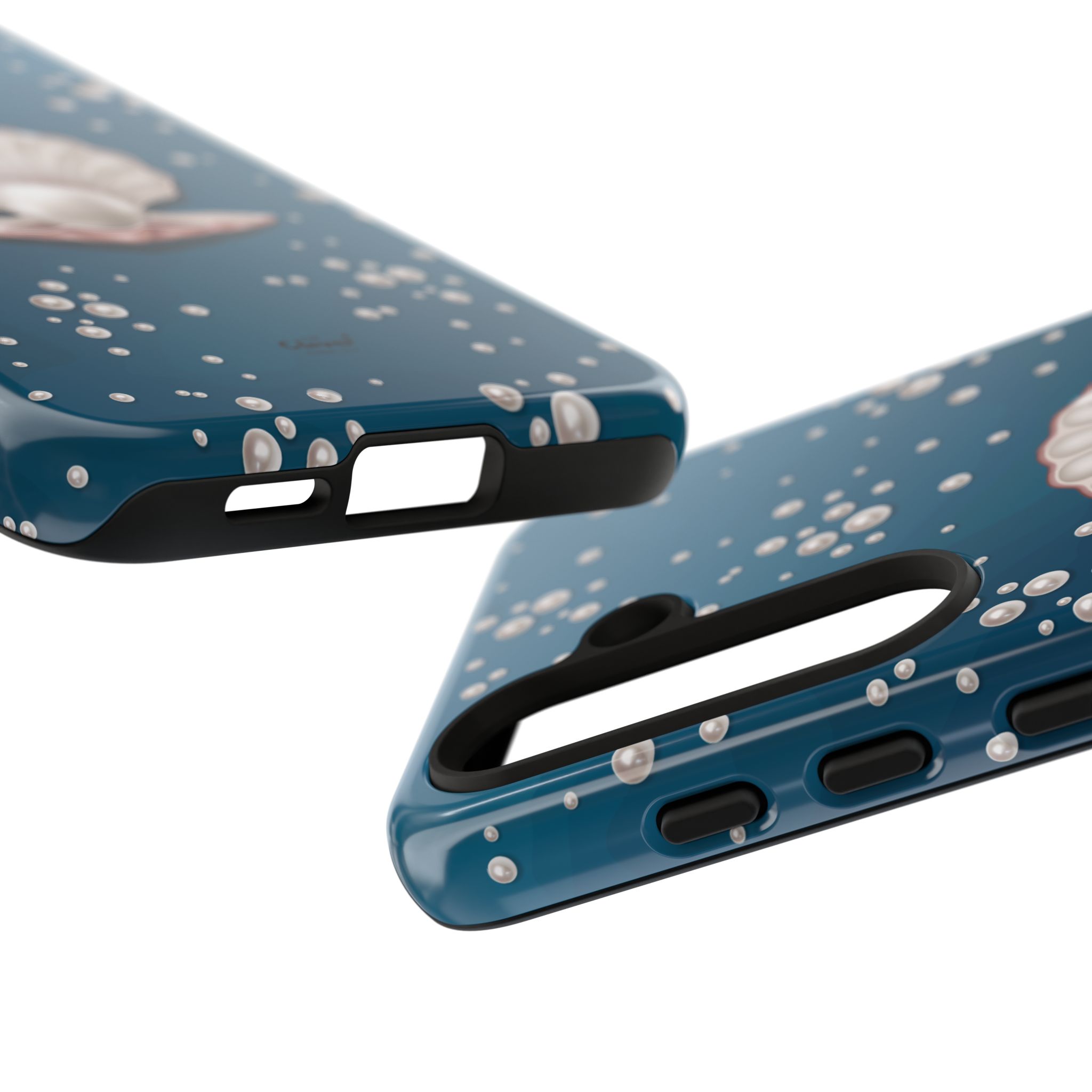 Ocean Princess Pearl Phone Case - Tough Shell with Seaside Design - Image 97