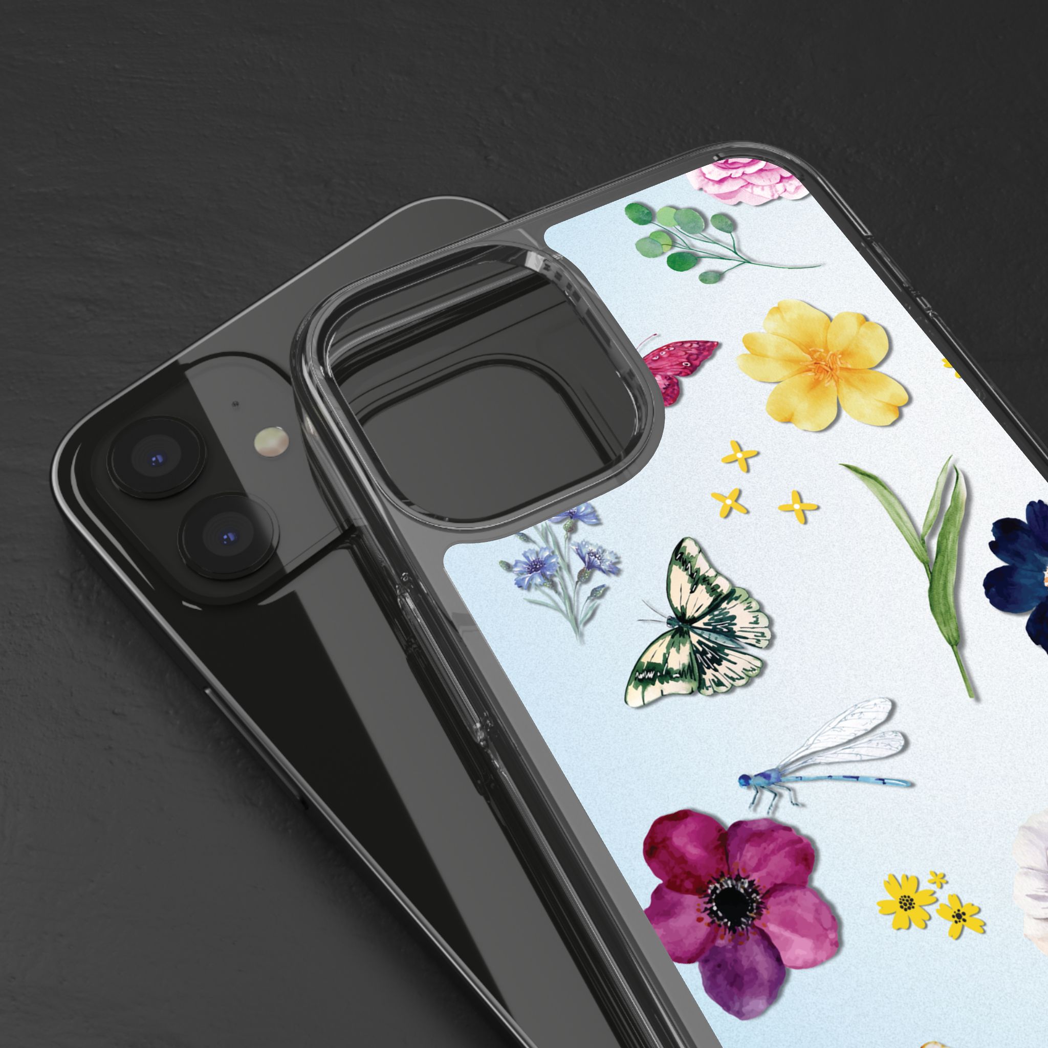Floral Clear Phone Case - Nature-Inspired Design for Spring & Summer - Image 17
