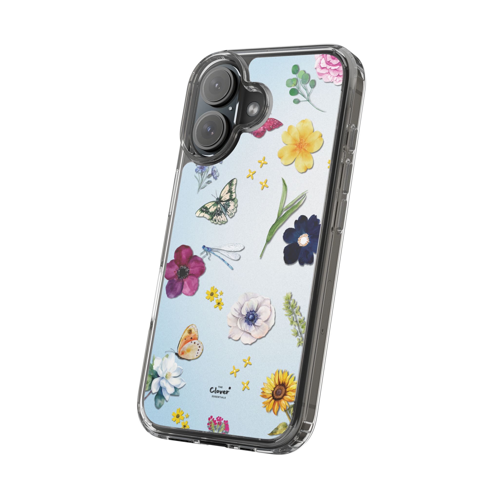 Floral Clear Phone Case - Nature-Inspired Design for Spring & Summer - Image 65