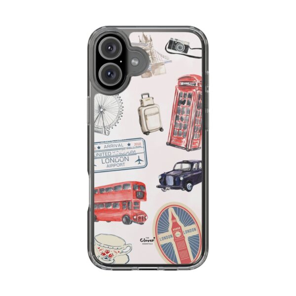 London-Themed Clear Phone Case - Travel Vibes and City Landmarks - Image 72