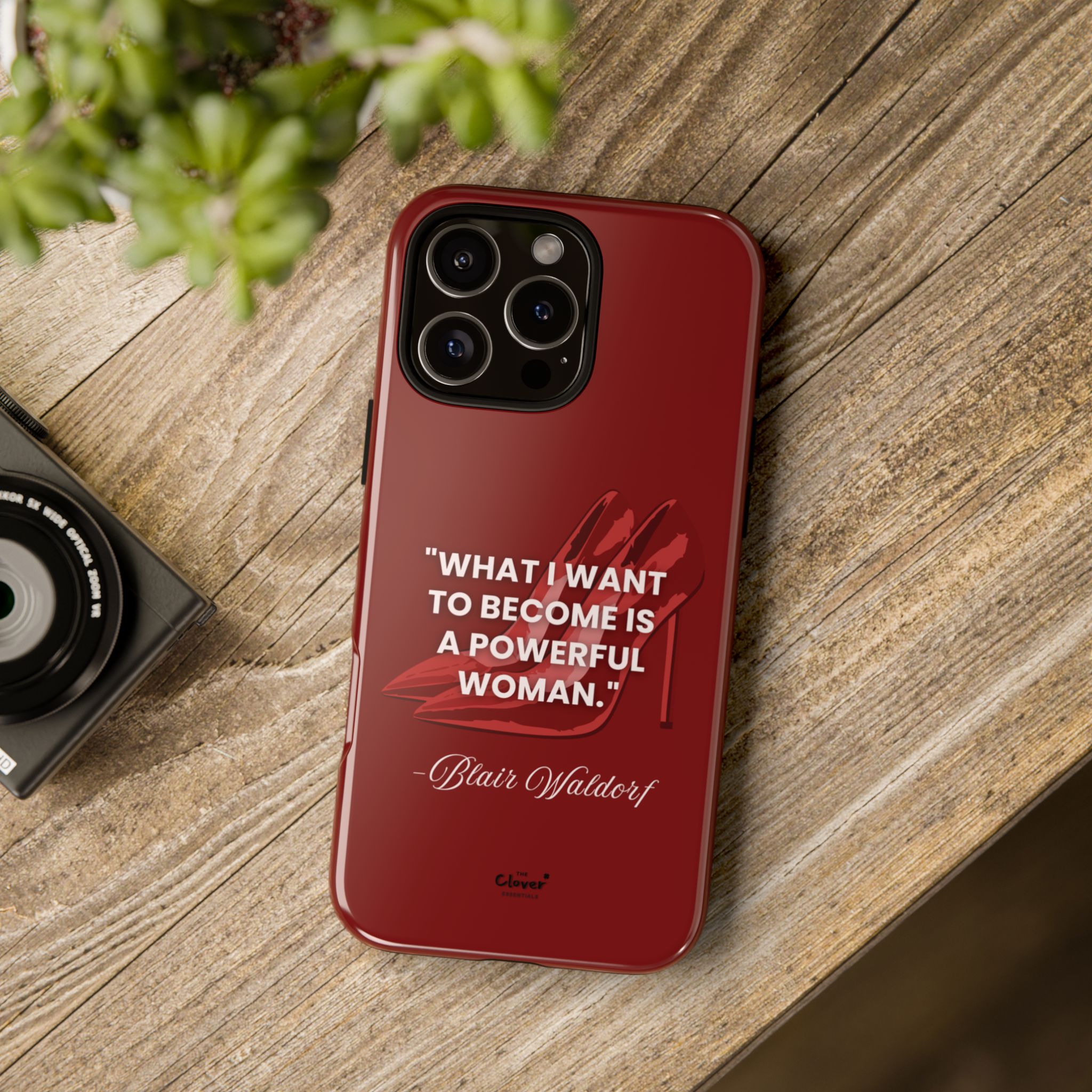 Empowering Tough Phone Case - "What I Want to Become is a Powerful Woman" - Image 4