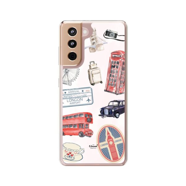 London-Themed Clear Phone Case - Travel Vibes and City Landmarks - Image 28