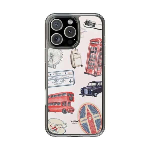 London-Themed Clear Phone Case - Travel Vibes and City Landmarks - Image 76