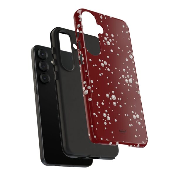 Royal Pearl Pattern Phone Case - Tough Cases for Stylish Protection - Image 145