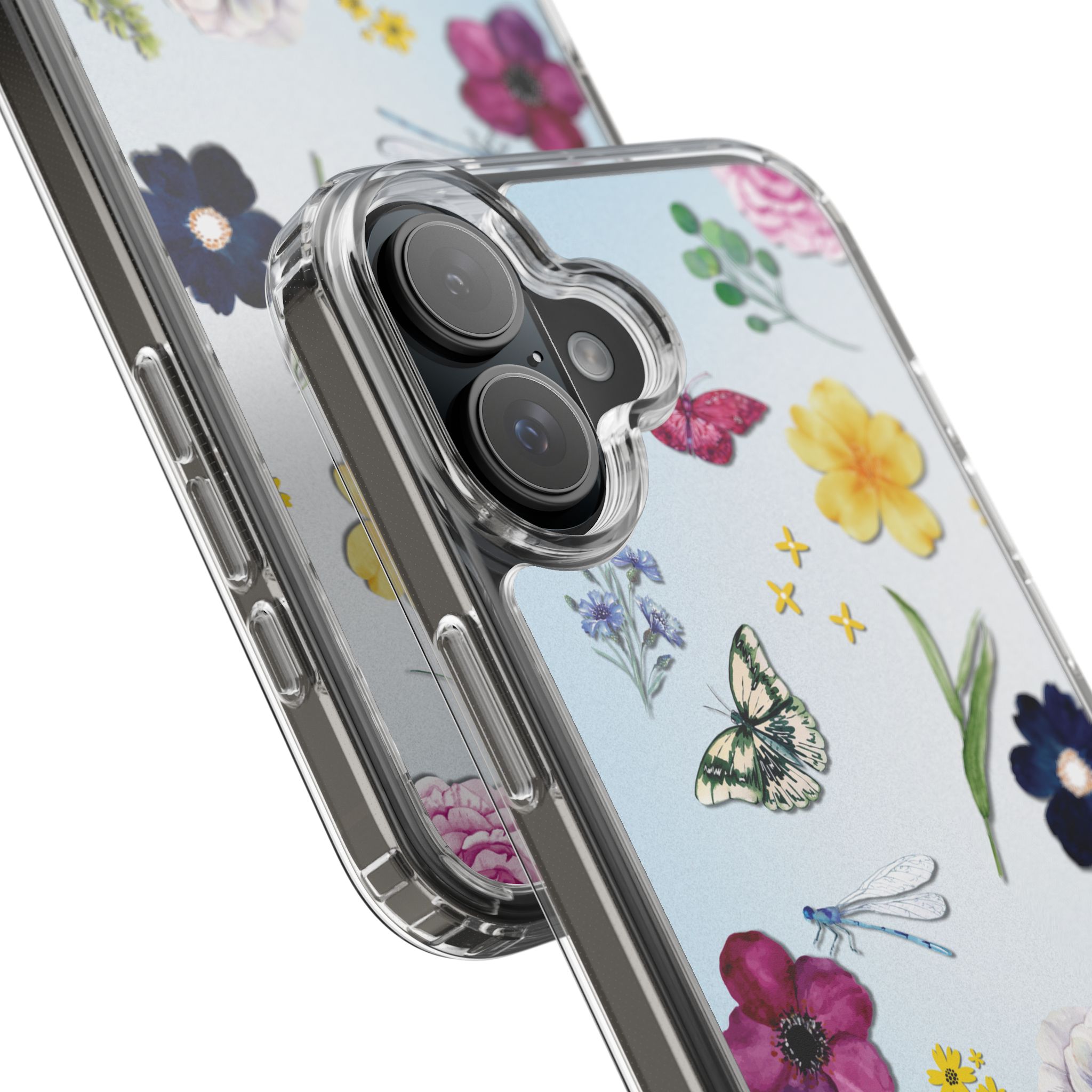 Floral Clear Phone Case - Nature-Inspired Design for Spring & Summer - Image 74