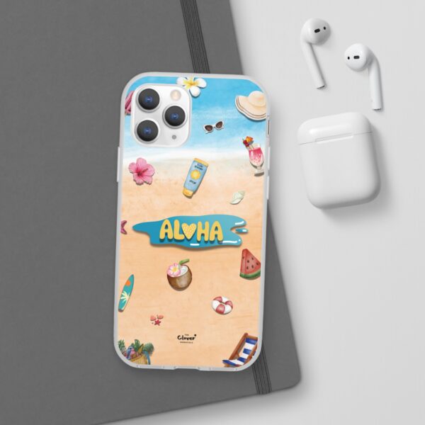 "Aloha" Summer Beach Vibes Flexi Phone Case - Image 18