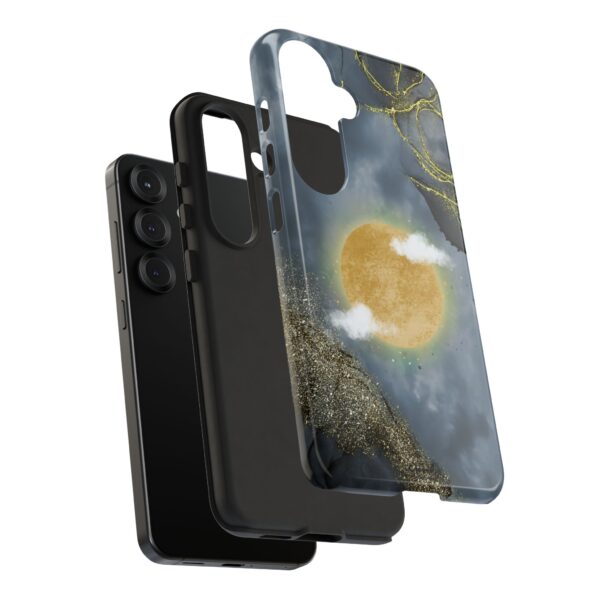 “Light in the Storm” – Sun, Gold, & Grit Tough Phone Case - Image 138
