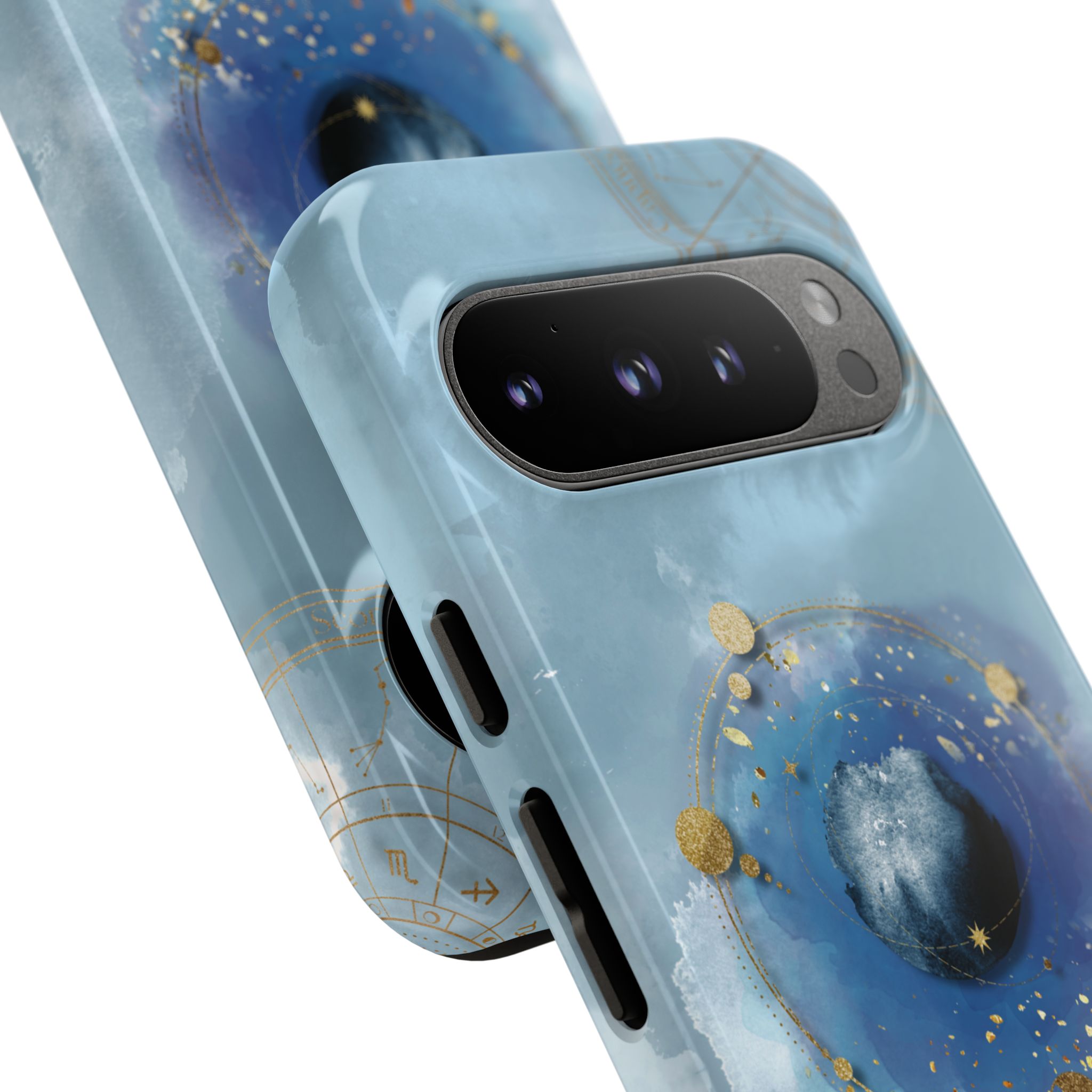 "Celestial Chaos: The Storm Within" Tough Phone Case - Image 130