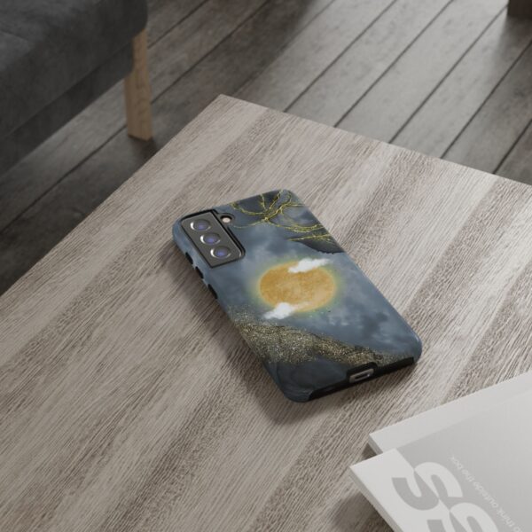 “Light in the Storm” – Sun, Gold, & Grit Tough Phone Case - Image 39