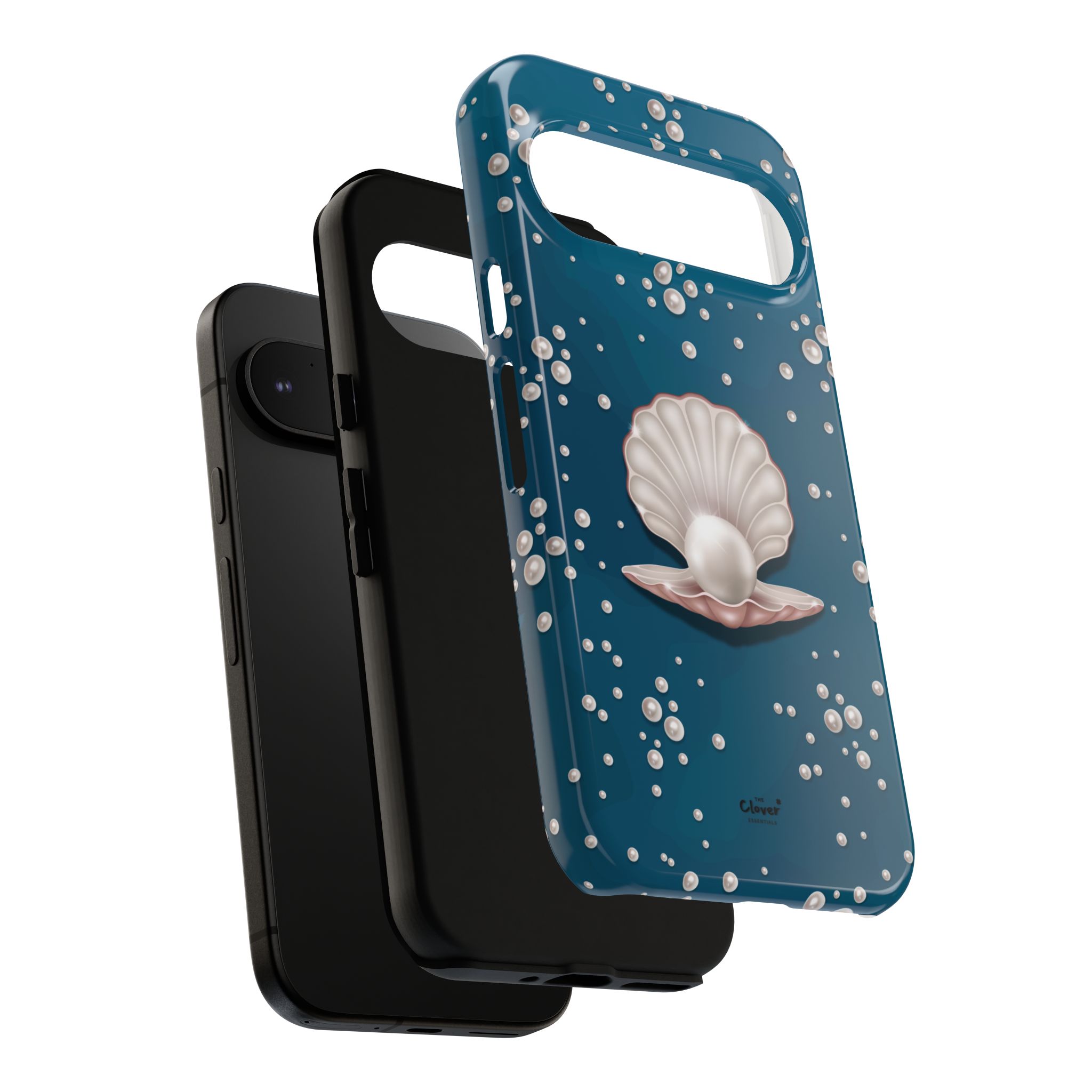 Ocean Princess Pearl Phone Case - Tough Shell with Seaside Design - Image 129