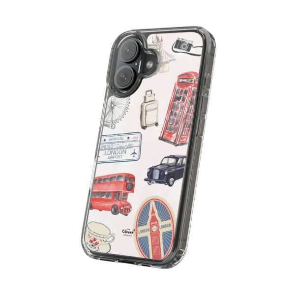 London-Themed Clear Phone Case - Travel Vibes and City Landmarks - Image 65