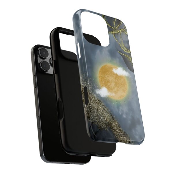 “Light in the Storm” – Sun, Gold, & Grit Tough Phone Case - Image 3