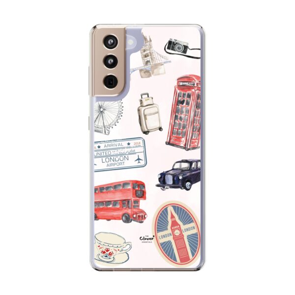 London-Themed Clear Phone Case - Travel Vibes and City Landmarks - Image 30