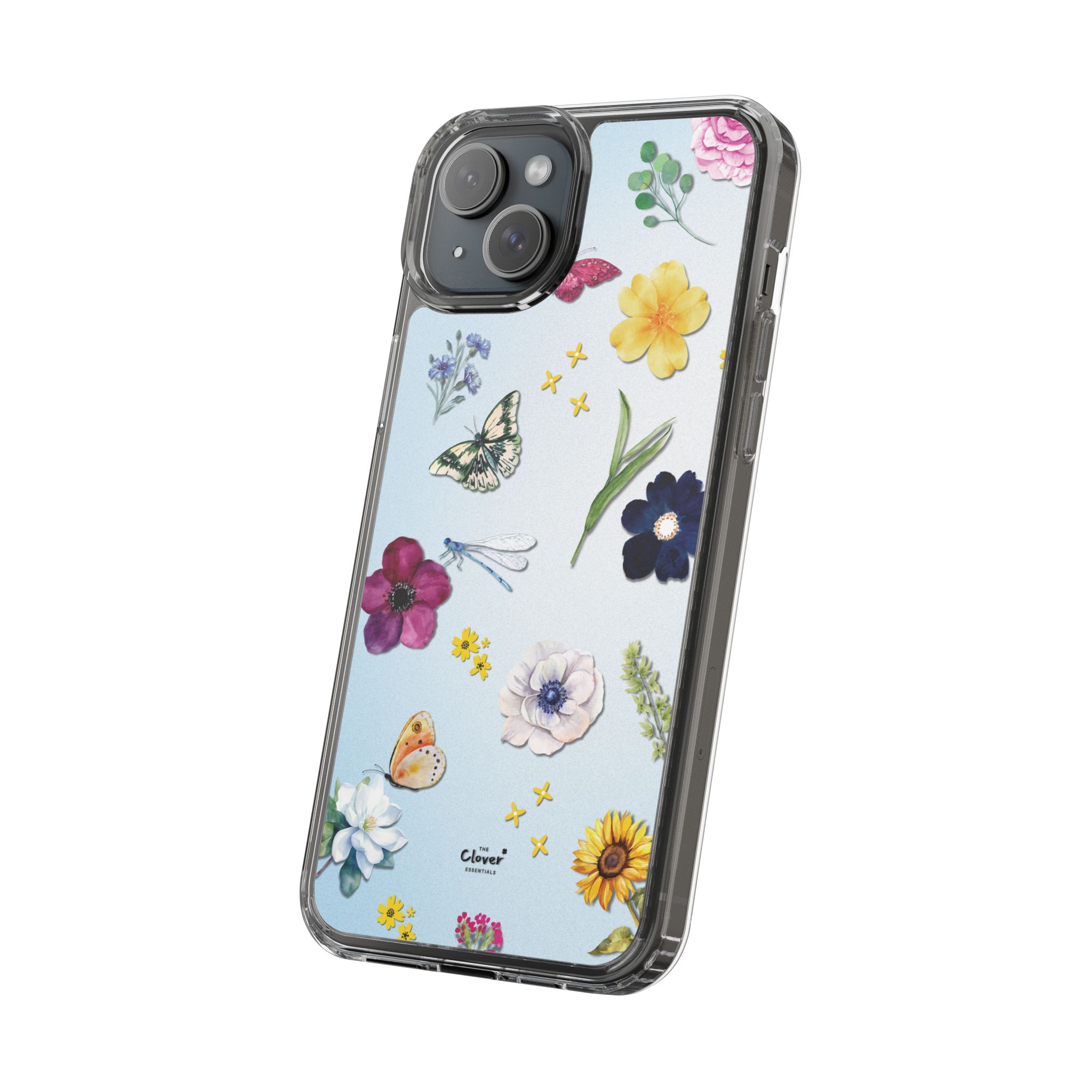 Floral Clear Phone Case - Nature-Inspired Design for Spring & Summer - Image 89