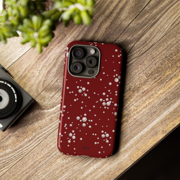 Royal Pearl Pattern Phone Case - Tough Cases for Stylish Protection - Image 87