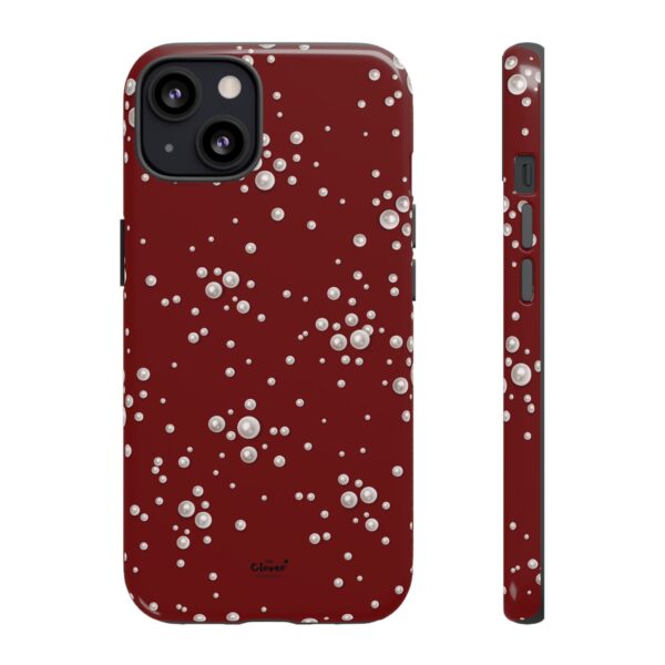 Royal Pearl Pattern Phone Case - Tough Cases for Stylish Protection - Image 15