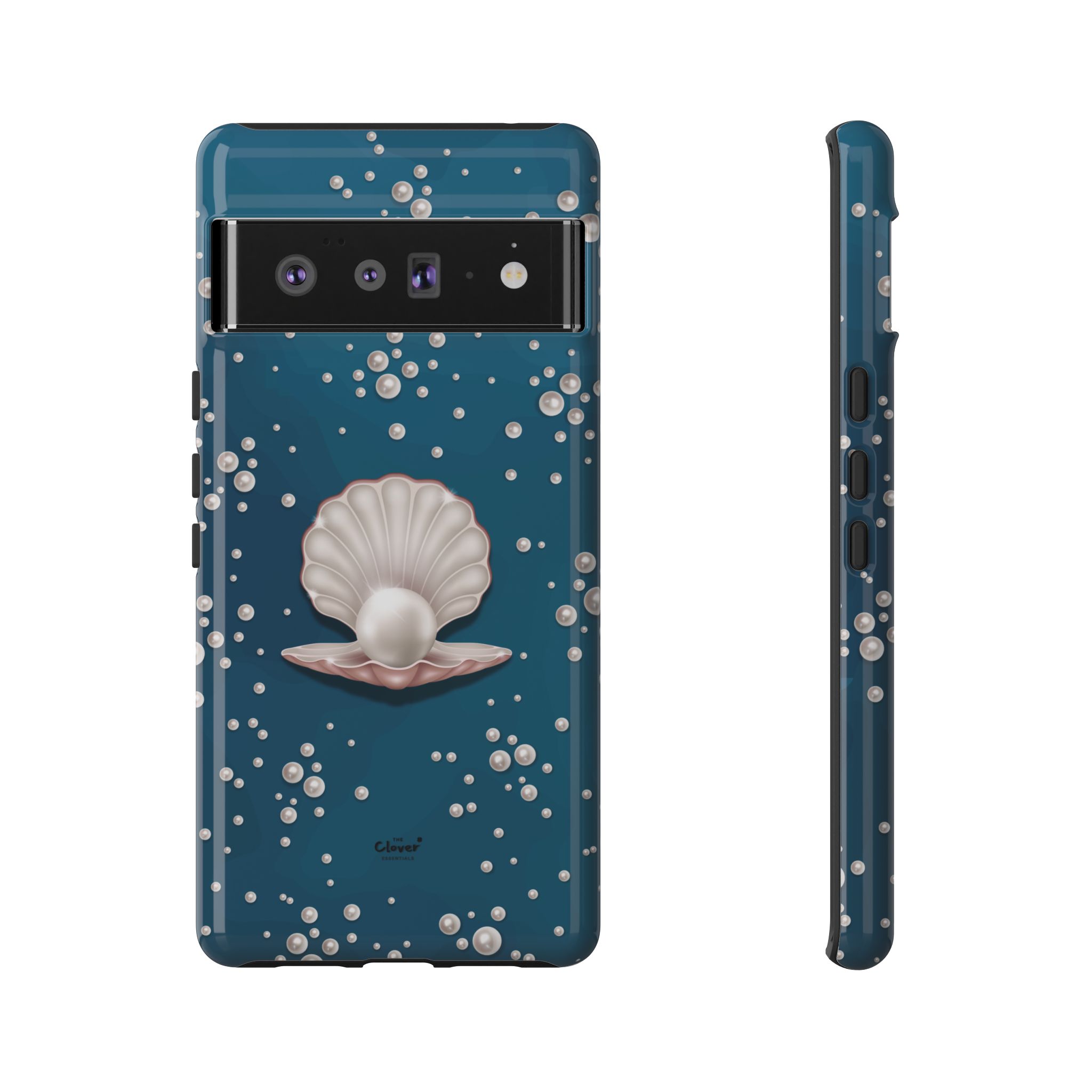 Ocean Princess Pearl Phone Case - Tough Shell with Seaside Design - Image 79
