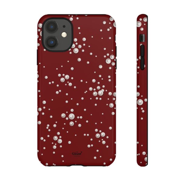 Royal Pearl Pattern Phone Case - Tough Cases for Stylish Protection - Image 5