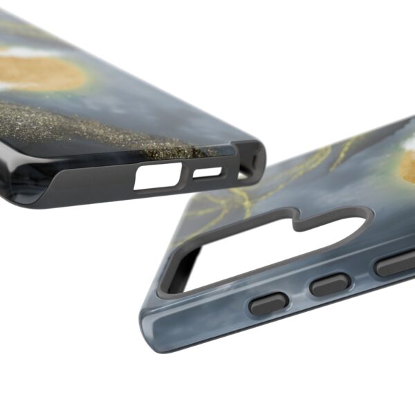 “Light in the Storm” – Sun, Gold, & Grit Tough Phone Case - Image 145