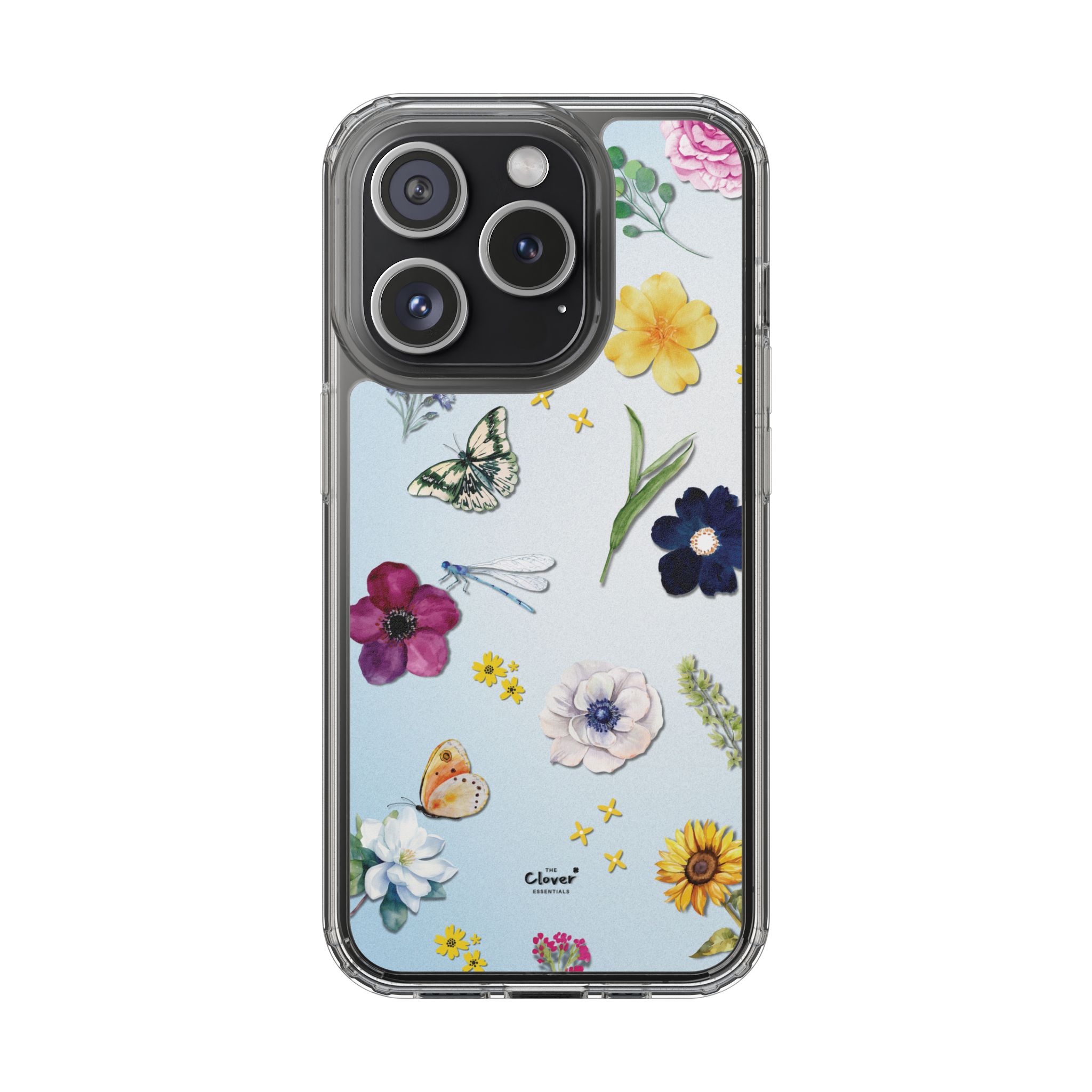 Floral Clear Phone Case - Nature-Inspired Design for Spring & Summer - Image 84