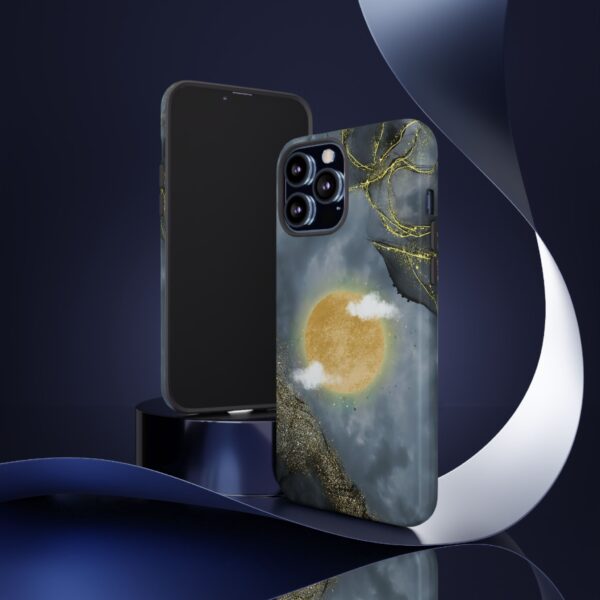 “Light in the Storm” – Sun, Gold, & Grit Tough Phone Case - Image 25