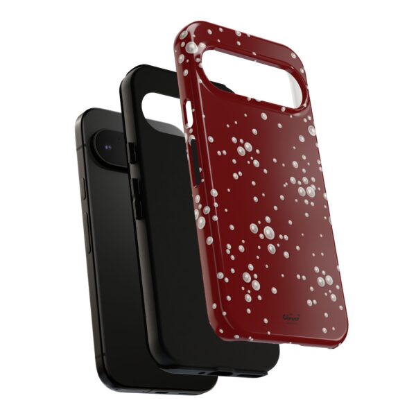 Royal Pearl Pattern Phone Case - Tough Cases for Stylish Protection - Image 128