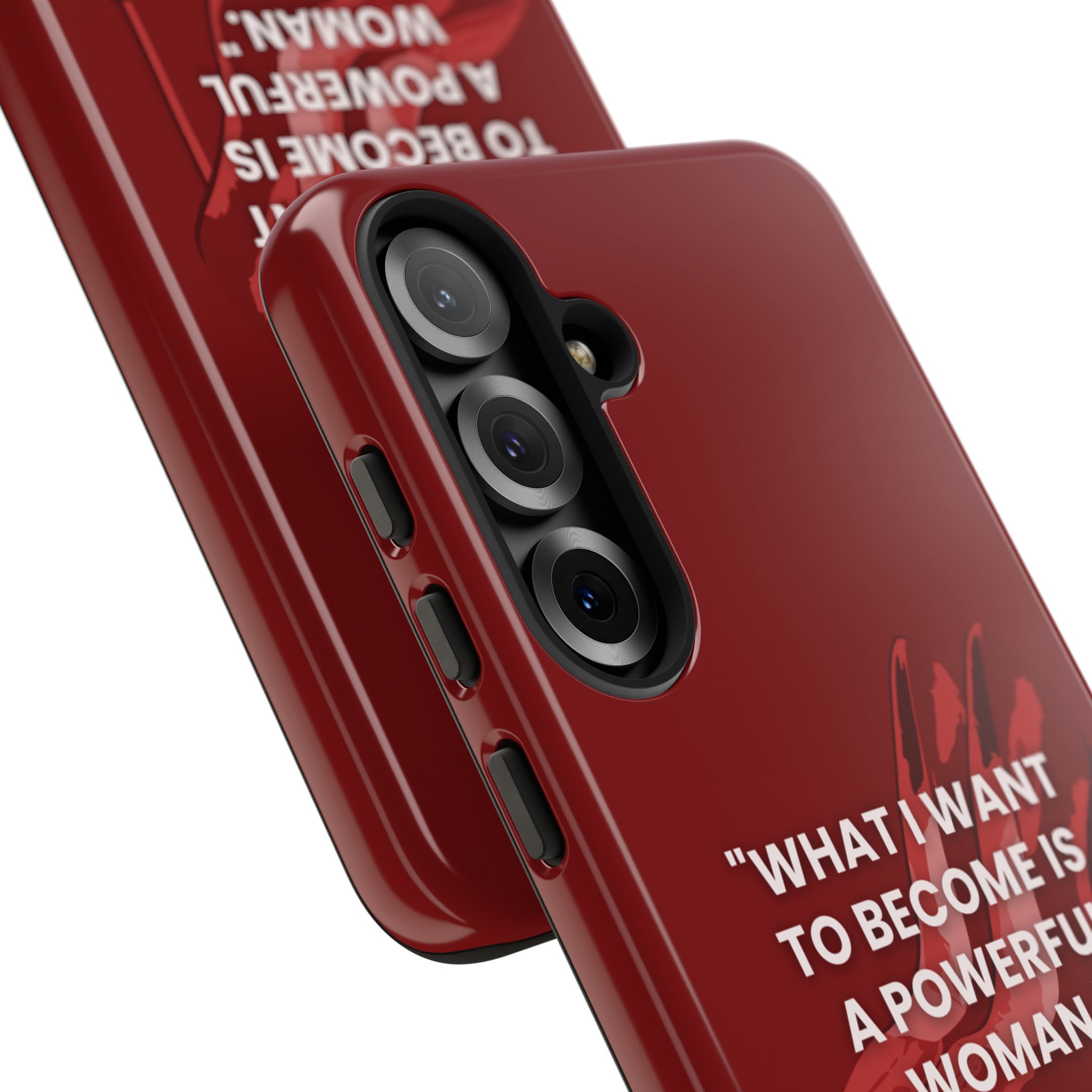 Empowering Tough Phone Case - "What I Want to Become is a Powerful Woman" - Image 140