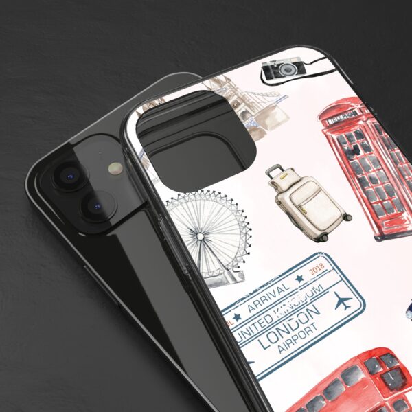 London-Themed Clear Phone Case - Travel Vibes and City Landmarks - Image 14