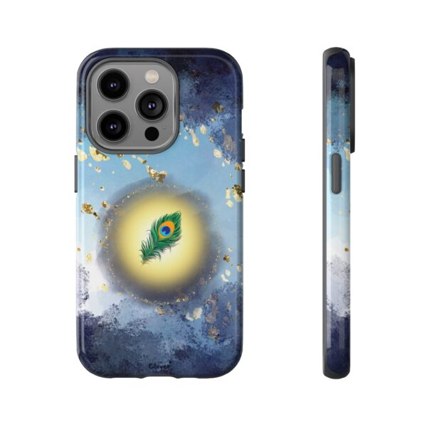 Centered in Chaos – Celestial Feather Tough Phone Case. - Image 50