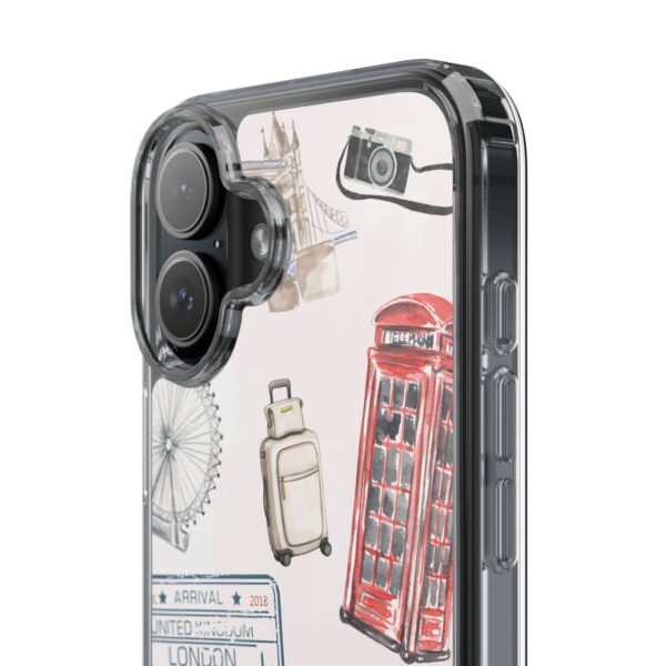 London-Themed Clear Phone Case - Travel Vibes and City Landmarks - Image 75